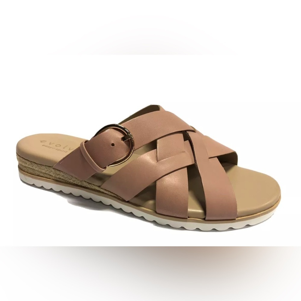 Easy Spirit, Pace, Women’s Light Pink Slip On Sandals, Size 9.5 Wide